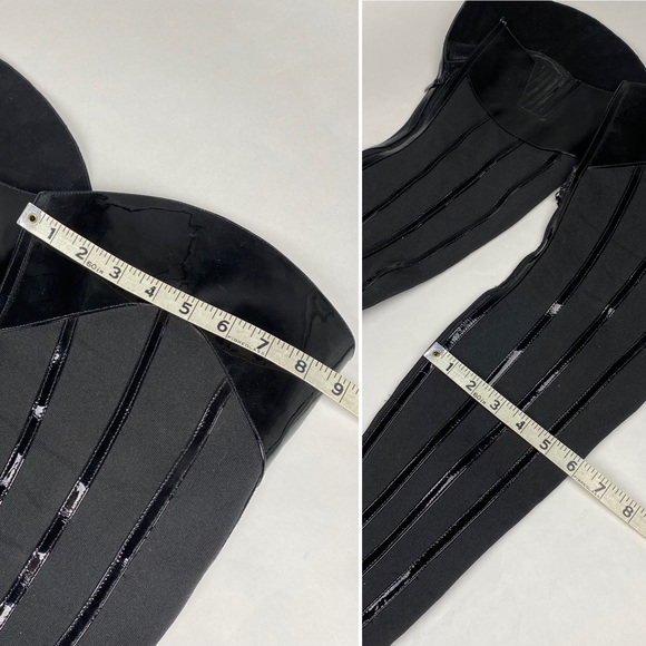 Report Signature, Style Steinway, Black, Fabric & Patent Leather, Thigh-Hi Boots - Picture 13 of 16